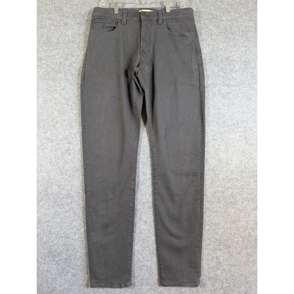 Madewell Slim Fit Jeans Mens 33x34 Gray Excellent Thundercloud NG305